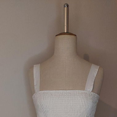 weisses Sommerkleid