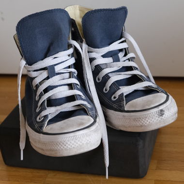 Converse blu