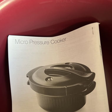 tupperware micro pressure cooker