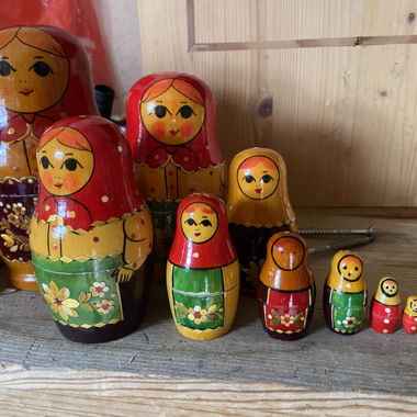 Matriochka, figurines russe 11 pièces!