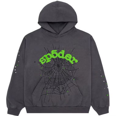 Spider Hoodie Grey
