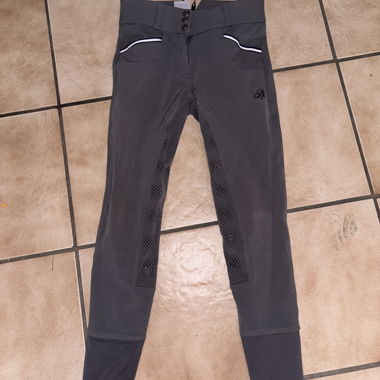 Culotte da equitazione Spooks grigio S