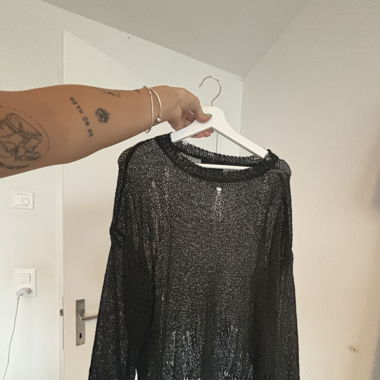 Cite see through jumper