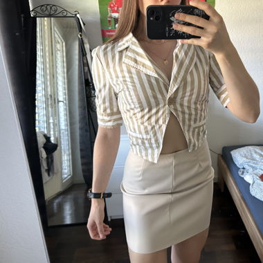 Blouse crop top