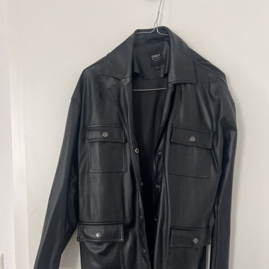 Leder Jacke