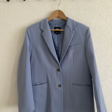 Blazer Zara Azzurro Chiaro