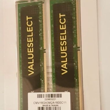 2 x 8Go DDR3 1600 MHZ