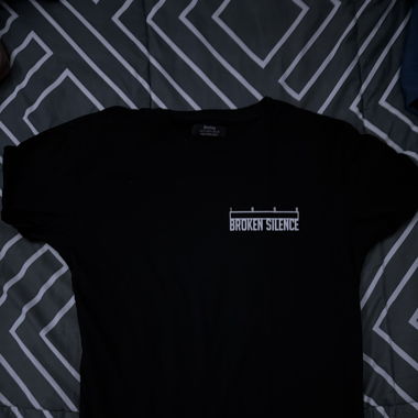 black t-shirt