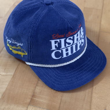 Blaue Cap