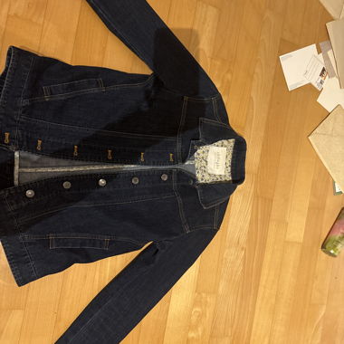 Giacca in jeans blu scuro