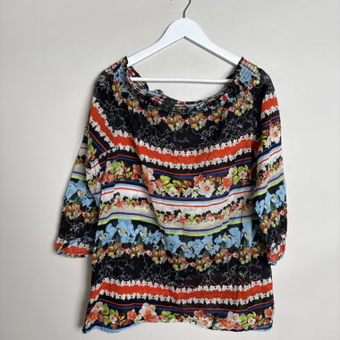 Riani Bluse mit Blumenmuster