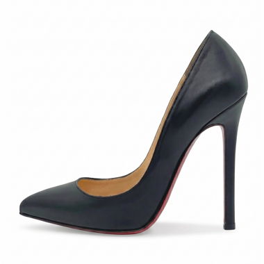 Escarpins Christian Louboutin Pigalle 120 en taille UE 37 Noir