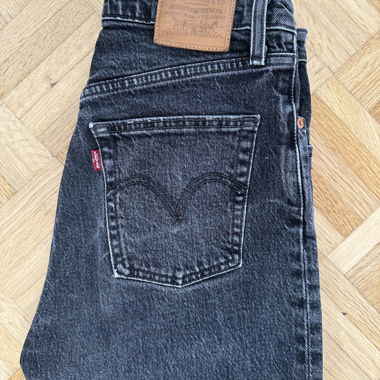 Levi's Ribcage Ankle Black