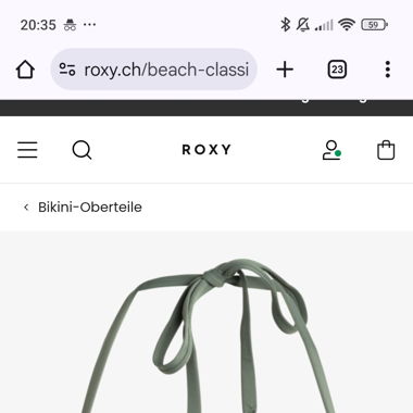 Roxy triangle Bikinitop, Neu!