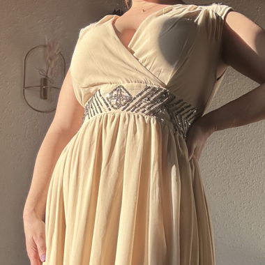 Romantische Maxikleid