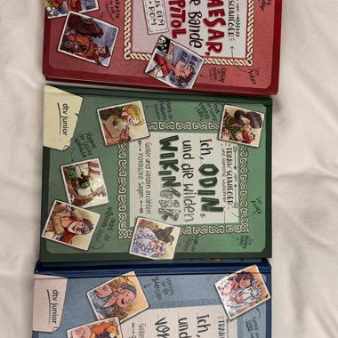 Trio di libri dtv junior serie Mitologia