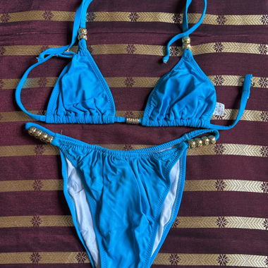 Turquoise bikini