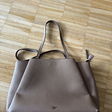 Braune Shopper-Tasche