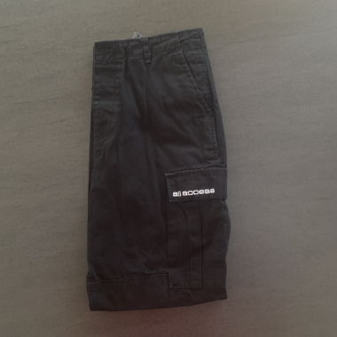 Black cargo pants