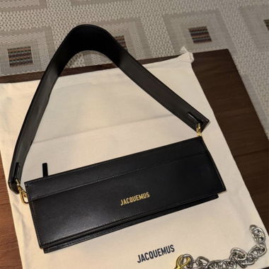 Jacquemus Le Cuicui Bag - in black leather