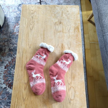 Kuschelsocken mit Antirutsch