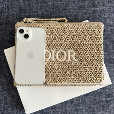 Borsa clutch intrecciata Dior 2026