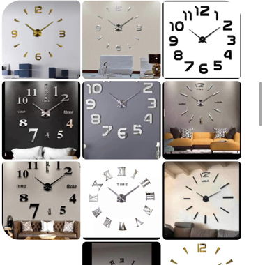 Diverse wand uhr grosse 80-100cm neu artikel