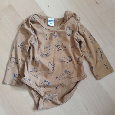 Body bébé à motif animalier