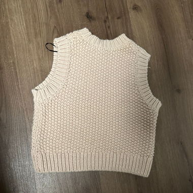 Strickpullover Ärmellos