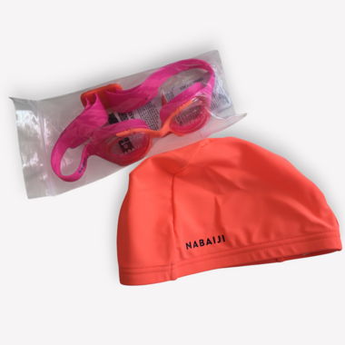 Schwimm-Set: Neue Badekappe & Schwimmbrille 