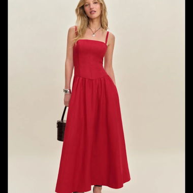 Abito Reformation rosso