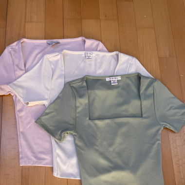 Lot de 3 Tops