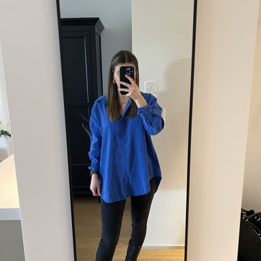 Blouse ONLY bleue