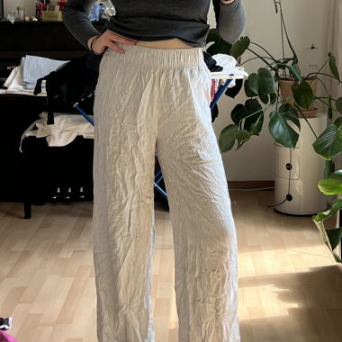 striped summer pants from h&m