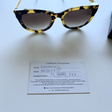 Lunettes de soleil tortoise