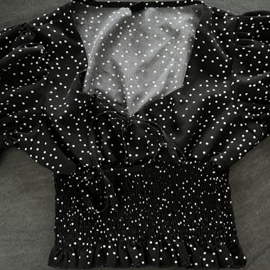 Blouse crop top