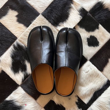Loafers Tabi neri