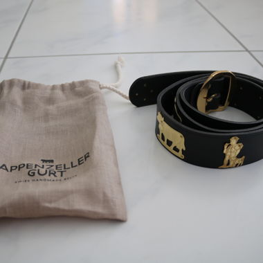 Ceinture en cuir Appenzeller authentique