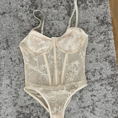 Lace Corset Bodysuit