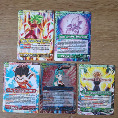 Dragon Ball Super Karten – 5er-Set