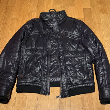 D&G giacca imbottita nera trapuntata
