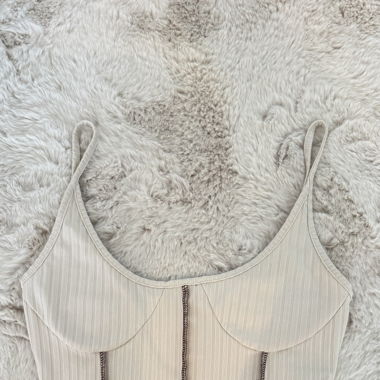 Korsett Top (beige)