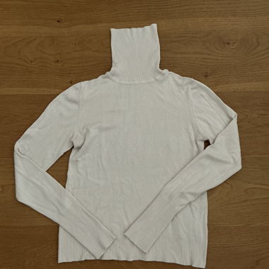 Beige Rollneck Sweater