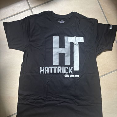 T-shirt HATTRICK nero