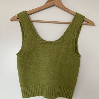 Top Verde in Lana