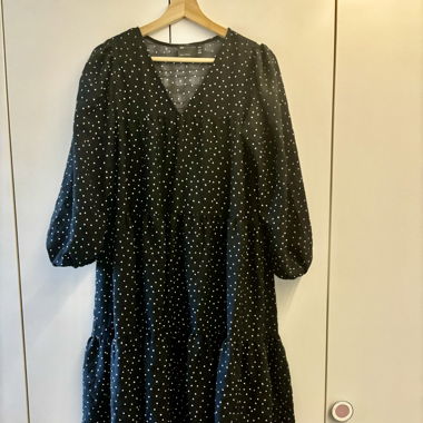 ASOS DESIGN Polka Dots Midikleid
