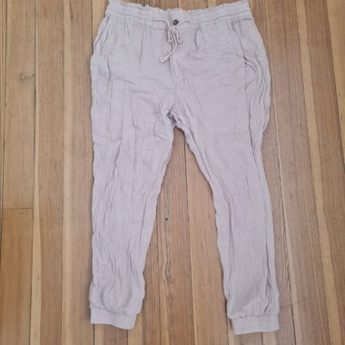 Pantalon en mousseline taille 46