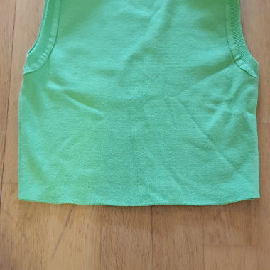 Croptop neongrün