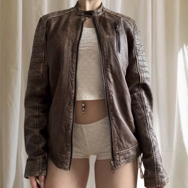 Brown Leather Jacket