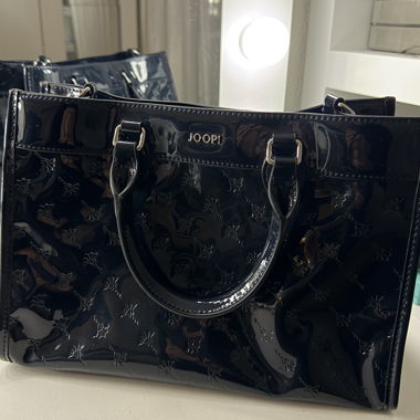 Borsa in pelle verniciata JOOP!